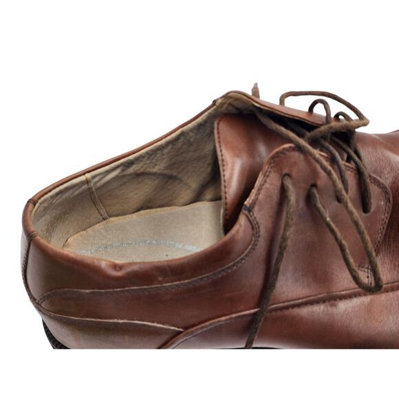 Florsheim Shoes Mens 11 3E Wide Comfortech Leather Oxford Dress Square Toe Lace - Picture 14 of 16